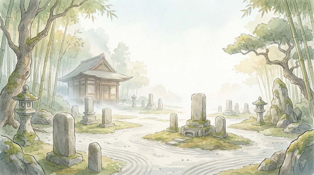 禅宗の墓制思想｜「無」の美学が生んだ簡素な墓石文化